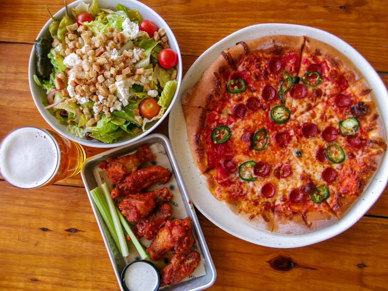 Fresh garden salad for catering events